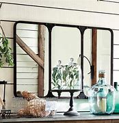Image result for Industrial-Style Mirror
