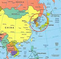 Image result for South Korea Map Asia