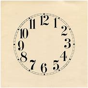 Image result for Clock Face Pattern