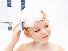 Image result for Boy Washing His Hair