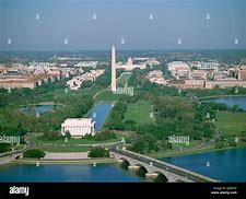 Image result for Aerial View of Washington DC