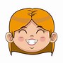 Image result for Cute Little Cartoon Girl Face