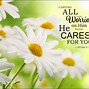 Image result for Cast Your Cares Verse