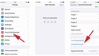 Image result for How to Change Password On iPhone 6s