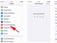Image result for Apple Settings Passcode