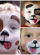 Image result for Easy Dog Face Painting Ideas
