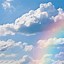 Image result for Aesthetics Sky Rainbow