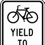 Image result for Yield to Pedestrians Sign Transparent