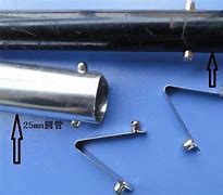 Image result for Push Button Spring Clips for Crutches