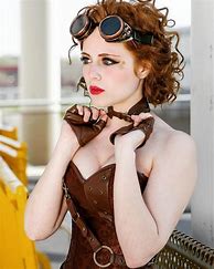 Image result for Steampunk Hair Female