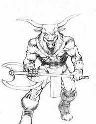 Image result for Mythical Creatures Black and White