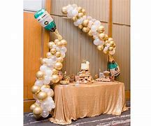 Image result for Champagne Balloon Arch