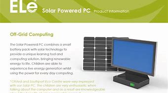 Image result for Solar-Computer