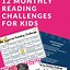 Image result for 30 Days Reading Challege for Kids