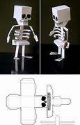 Image result for 3D Paper Skeleton
