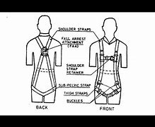 Image result for Harness Safety Belt Photo of Instructions