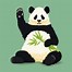 Image result for Panda Sitting Down