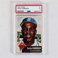 Image result for Jackie Robinson Baseball Card