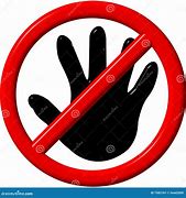 Image result for No Hands Clip Art