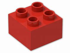 Image result for Red 2X2 Brick