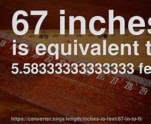 Image result for 67 Inches