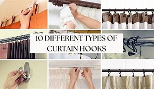 Image result for Window Curtain Hooks