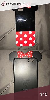 Image result for Disney Minnie Mouse iPhone Plus 14 Accessories