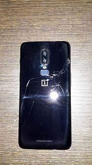 Image result for One Plus 6 Broken Screen