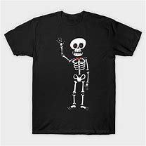 Image result for Halloween Skeleton T-Shirt