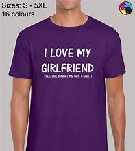 Image result for Boyfriend and Girlfriend Shirts