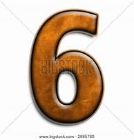 Image result for Number 6 in Brown