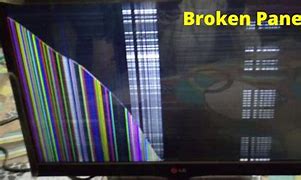 Image result for LED TV Cracked Screen