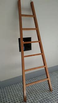 Image result for Rustic Ladder Towel Rack