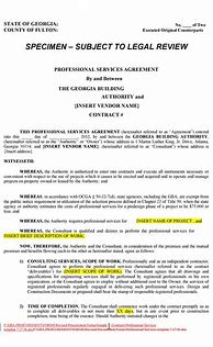 Image result for Service Agreement Example
