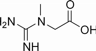 Image result for Creatine Chemical Structure