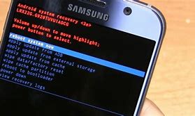 Image result for Factory Reset Samsung Phone