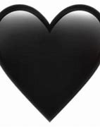 Image result for Black Love Heart Emoji