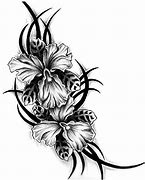 Image result for Tribal Flower Clip Art Black and White