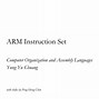Image result for Arm Instructions Set with Example