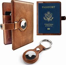 Image result for AirTag Passport Holder