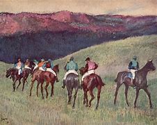 Image result for Edgar Degas Race Horses