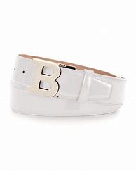 Image result for White Bally Belt Grey BB Buckle