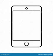 Image result for iPad Black and White Cartoon