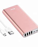 Image result for Rose Gold Portable Charger