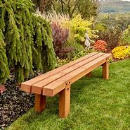 Image result for Wooden Bench Designs Outdoor