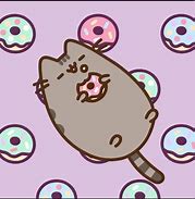 Image result for Donut Cat Cartoon