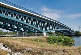 Image result for Continuous Truss Bridge