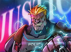 Image result for Cyberpunk Police Officer