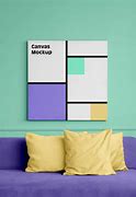 Image result for Free Canvas Mockup PSD