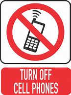 Image result for Turn Off Cell Phone Clip Art